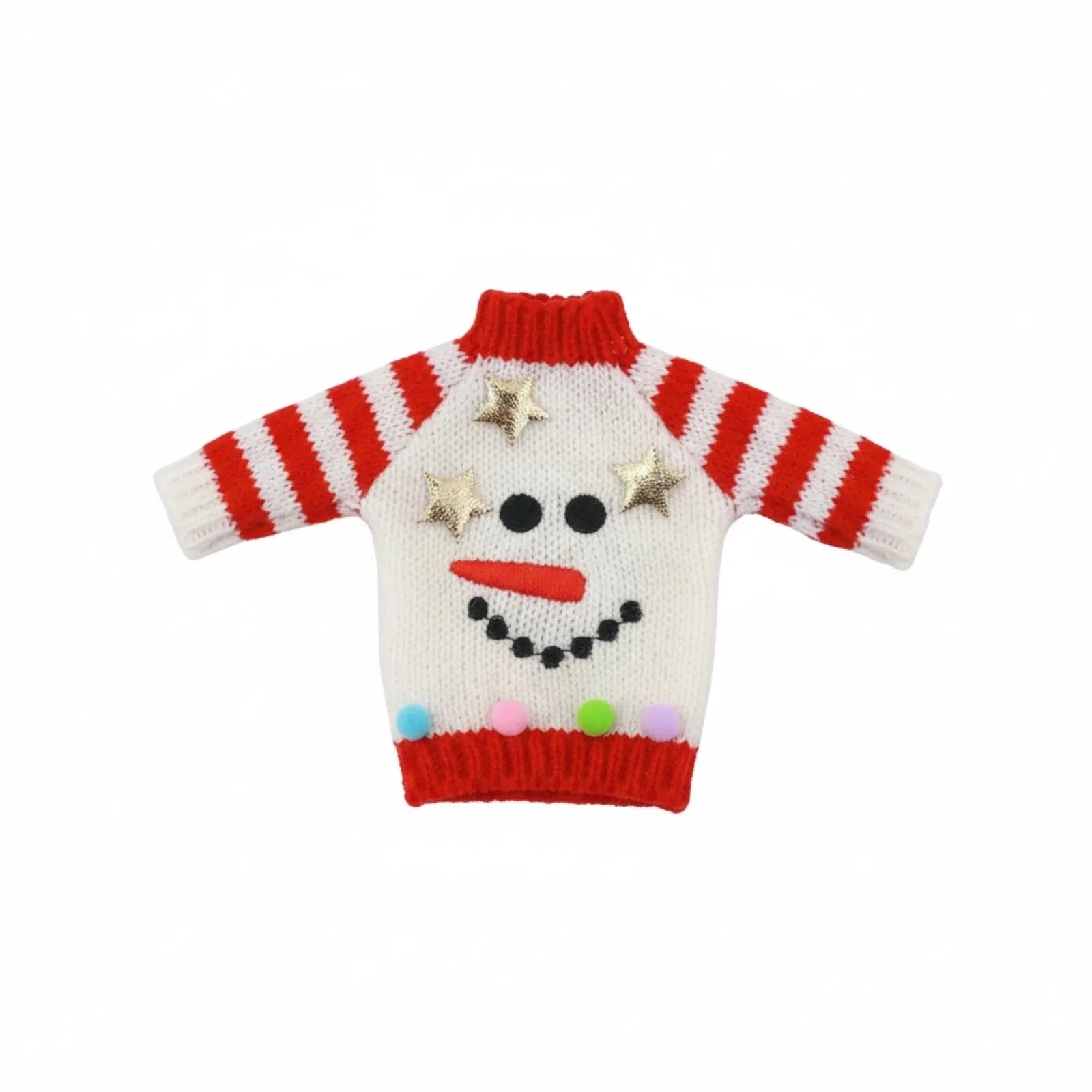 Christmas Style New Sweater Bell Fur Ball Elk Cute Accessories For 30CM&BJD Doll&Christmas Doll Clothes,Kids Christmas Gifts Toy