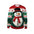 Men Women Xmas Sweatshirt 3D Christmas Snowman Snowflakes Print Ugly Christmas Sweater Unisex Pullover Holiday Party Jumper Tops