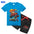 boys shirt  Baby Boy Clothes Set Cartoon Blazing Speed Cars Monster Machines Children Girl Short Sleeve T Shirt+Shorts 2PCS Suit