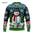 Funny 3D Christmas Men's Sweatshirt Snowman Santa Printed Ugly Christmas Sweatshirt Round Neck Custom Pullovers Man Sweatshirts
