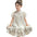Baby Girls Dress Children Sweet Dress Kids Ruffle Trim Party Princess Dress Lace Collar Going Out Casual Dresses Clothes