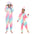 Animal Onesies Kigurumi Unicorn Pajamas Set Women Winter Overall Flannel Cartoon Cosplay Sleepwear Jumpsuit Men Homewear Pijama