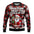 Men Women Xmas Sweatshirt 3D Christmas Snowman Santa Printed Ugly Christmas Sweater Unisex Long Sleeve Tops Pullovers Sweatshirt