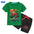 boys shirt  Baby Boy Clothes Set Cartoon Blazing Speed Cars Monster Machines Children Girl Short Sleeve T Shirt+Shorts 2PCS Suit