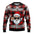 Men Women Xmas Sweatshirt 3D Christmas Snowman Santa Printed Ugly Christmas Sweater Unisex Long Sleeve Tops Pullovers Sweatshirt