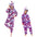 Animal Onesies Kigurumi Unicorn Pajamas Set Women Winter Overall Flannel Cartoon Cosplay Sleepwear Jumpsuit Men Homewear Pijama