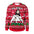 Men Women Xmas Sweatshirt 3D Christmas Snowman Snowflakes Print Ugly Christmas Sweater Unisex Pullover Holiday Party Jumper Tops