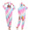 Animal Onesies Kigurumi Unicorn Pajamas Set Women Winter Overall Flannel Cartoon Cosplay Sleepwear Jumpsuit Men Homewear Pijama