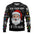 Men Women Xmas Sweatshirt 3D Christmas Snowman Santa Printed Ugly Christmas Sweater Unisex Long Sleeve Tops Pullovers Sweatshirt