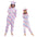 Animal Onesies Kigurumi Unicorn Pajamas Set Women Winter Overall Flannel Cartoon Cosplay Sleepwear Jumpsuit Men Homewear Pijama
