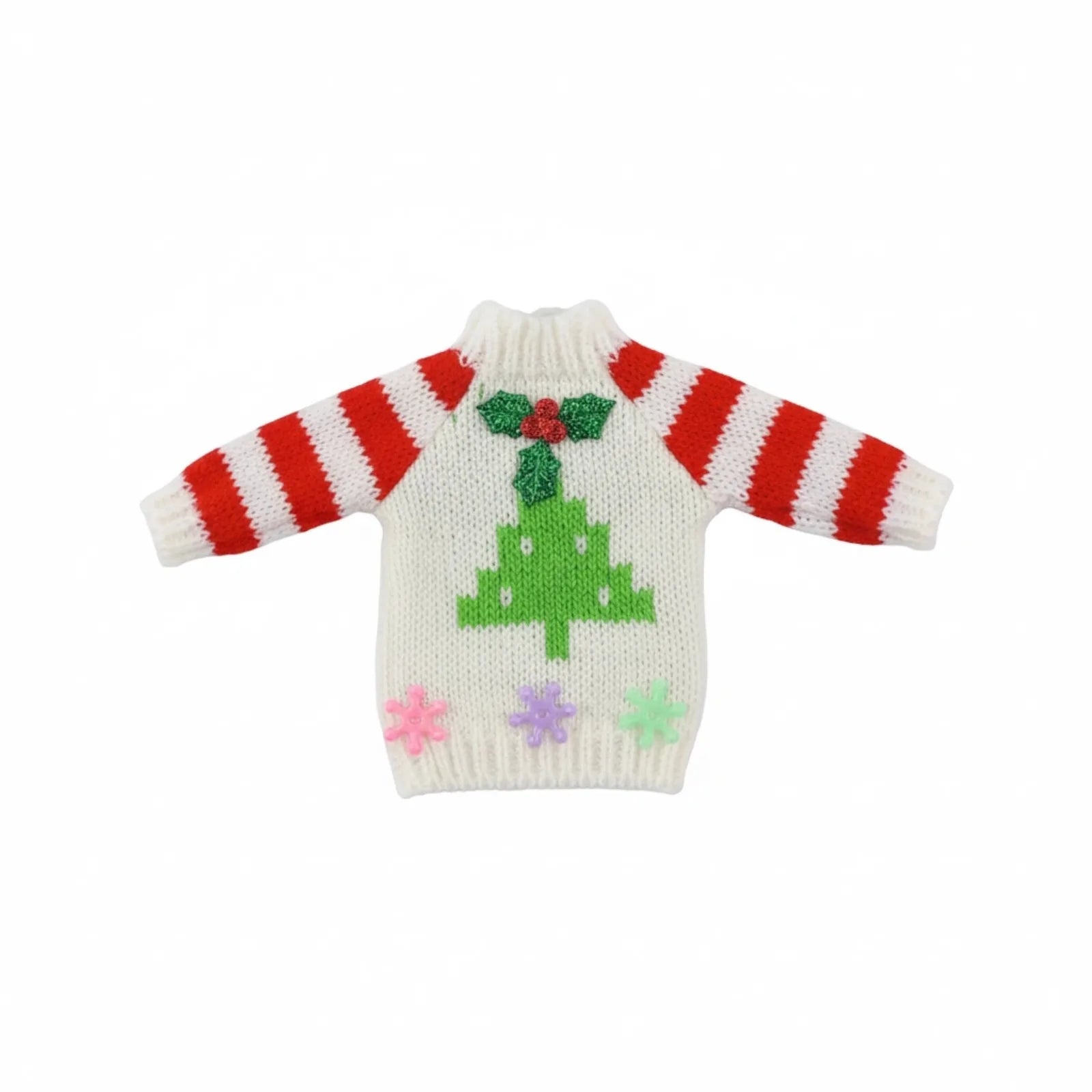 Christmas Style New Sweater Bell Fur Ball Elk Cute Accessories For 30CM&BJD Doll&Christmas Doll Clothes,Kids Christmas Gifts Toy